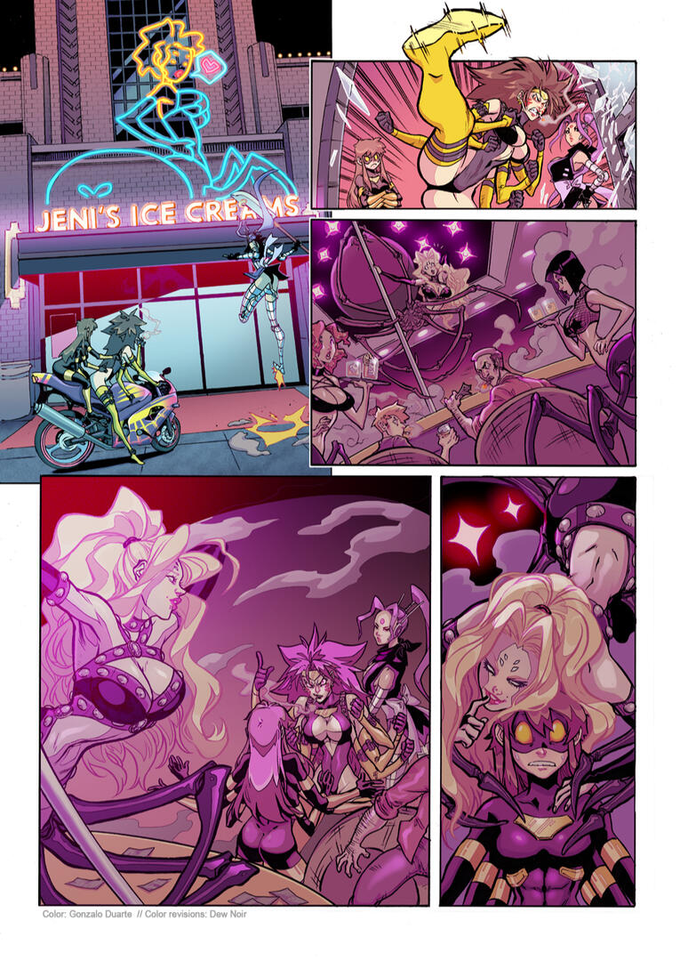 Spinnerette_ComicPage Spinnerette_ComicPage