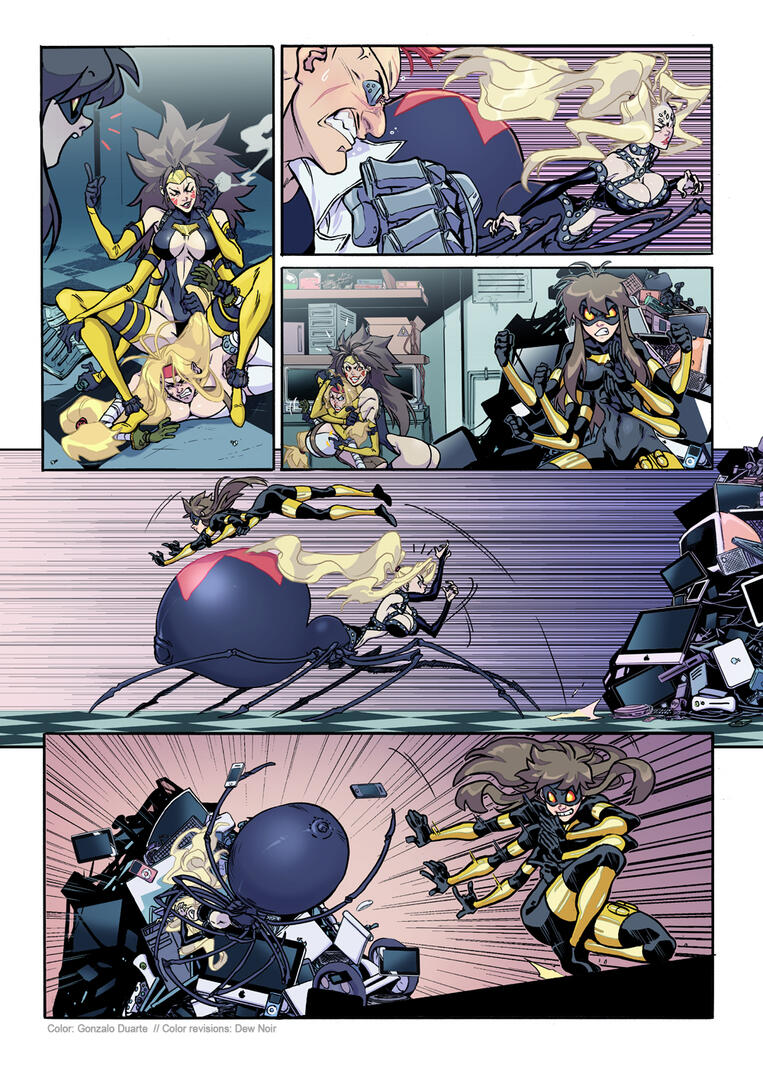 Spinnerette_ComicPage Spinnerette_ComicPage